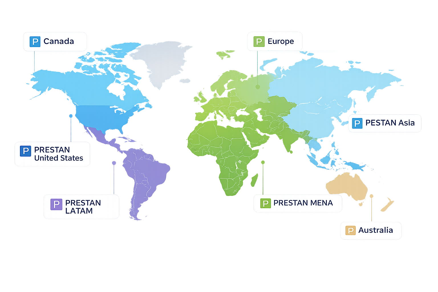Global Office Map