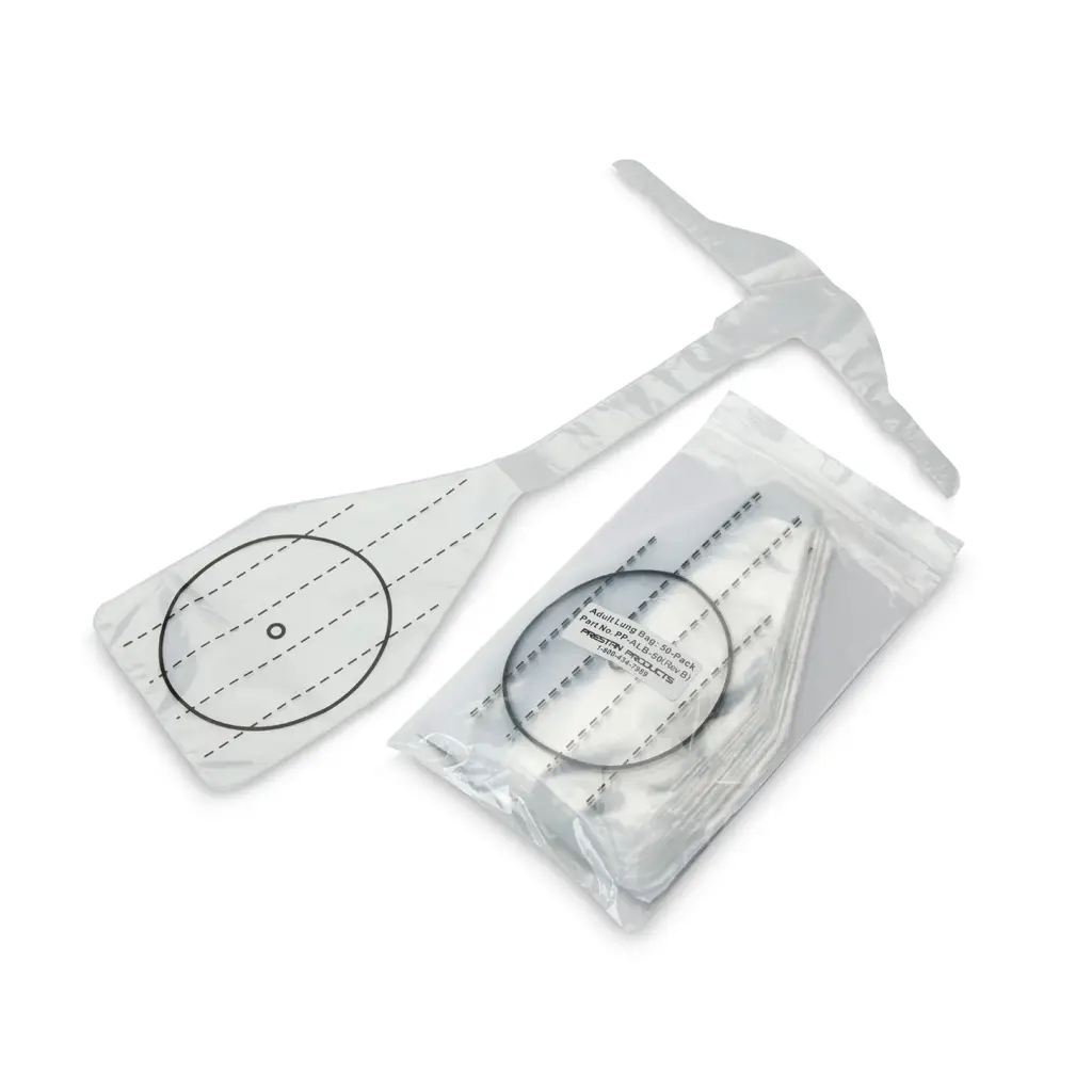Adult/Female Manikin Face Shield / Lung Bags