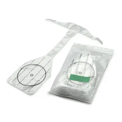 PRESTAN child CPR manikin lung bags in packaging on training table